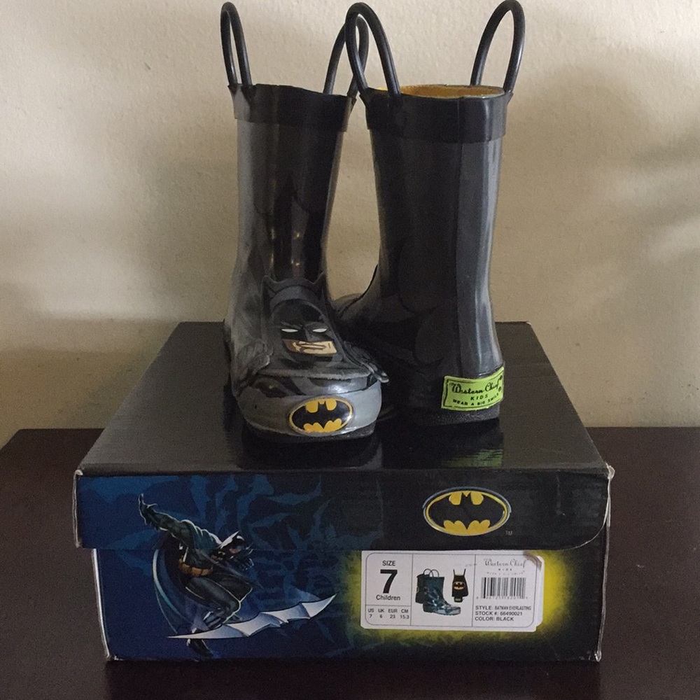 Hardly warn Batman Rain Boots
